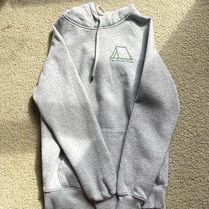Grey North Face Hoodie